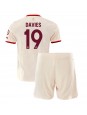 Bayern Munich Alphonso Davies #19 Alternativní dres pro děti 2024-25 Krátký Rukáv (+ trenýrky)